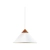Lampa wisząca biała z drewnianym akcentem Kinto NO2520083001 - Design for The People